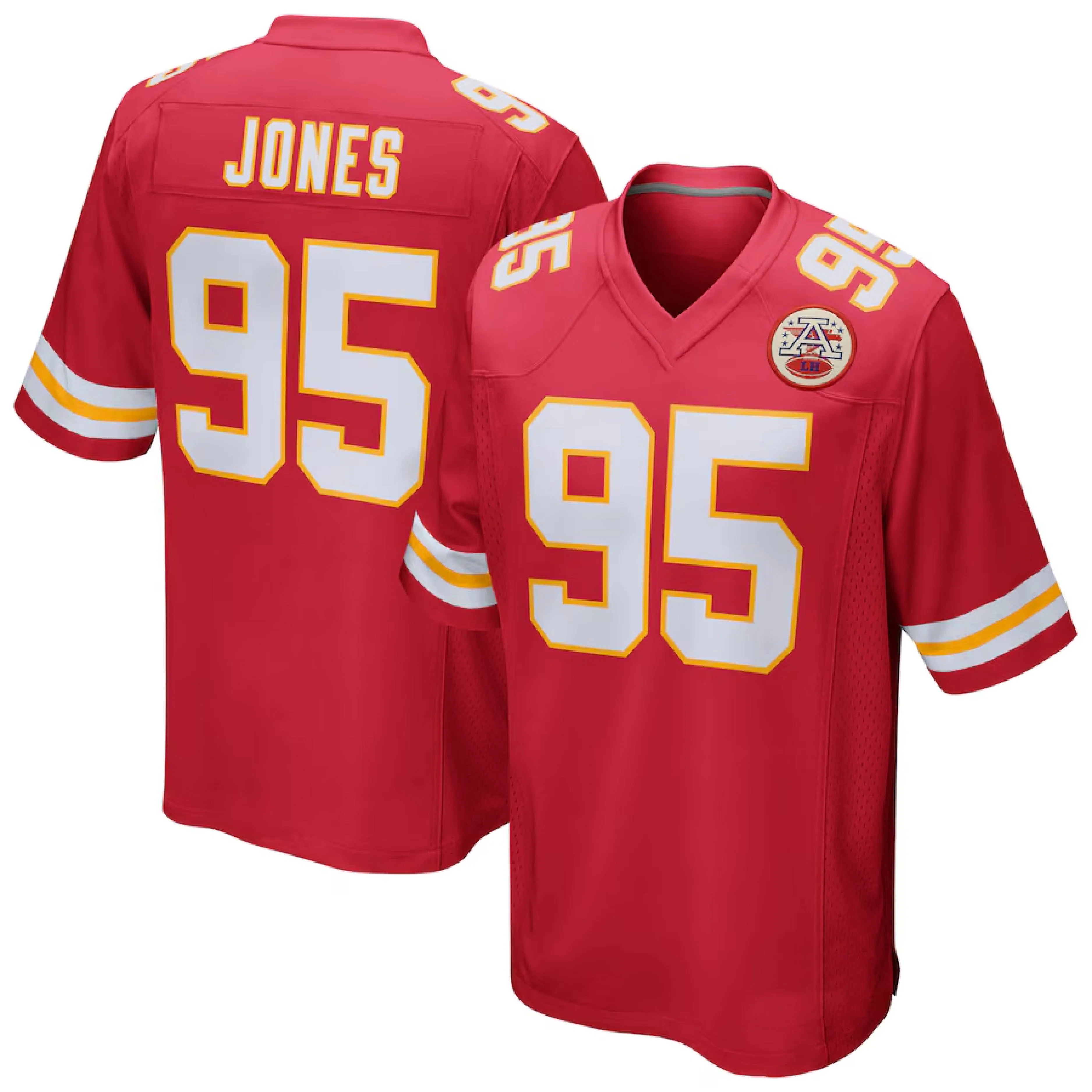 2024 мужской канзасской Майки 15 Patrick Mahomes 32 Bolton 87 Kelce 10 Pacheco прошитый VP ограниченный Американский футбол майки