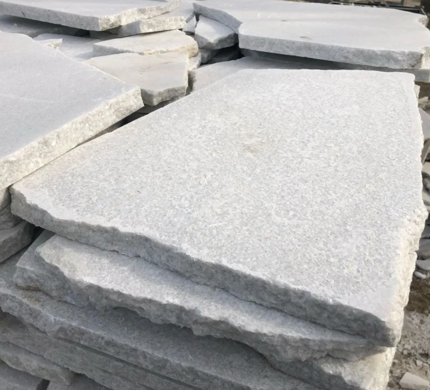 Crazy Paving Quartzite Stone Patio Flagstone For Floor