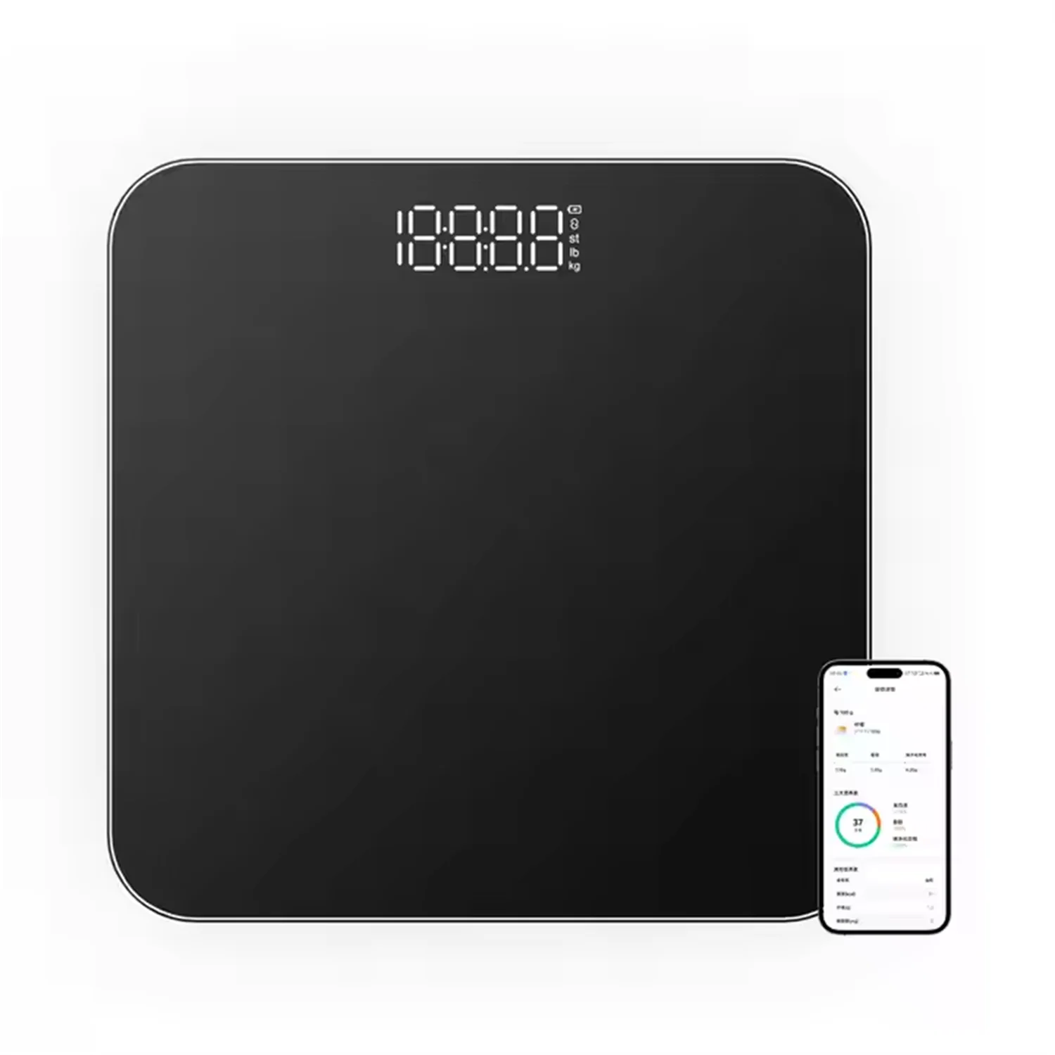 Пользовательские OEM/ODM умные весы и Bluetooth для ванной комнаты чувствительные взвешивания