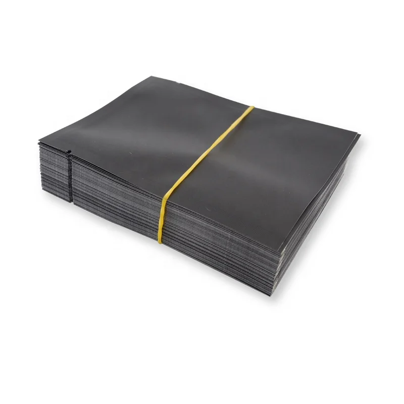 Matte Colorful Bags Logo Printed Heat Sealable Smell Proof Foil Bags Cosmetics Coffee Black Mylar Cigar Custom Foil Bags b