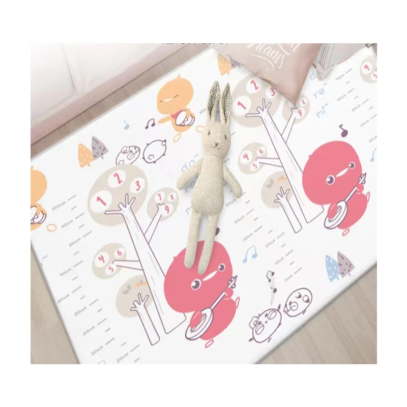 New design manufacturer promotional baby waterproof play xpe foam camping mat