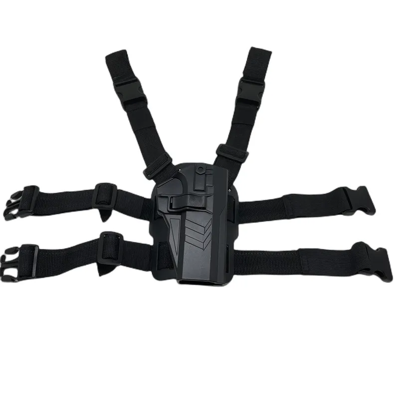 Lightweight tactical equipment Black Tactical Level II Thigh gun Holster Fit CZ 75 SP-01 Shadow