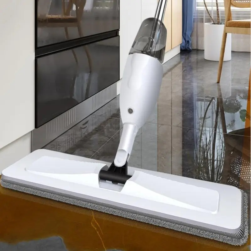 House Cleaning Tools Hand Spray Mop Floor Mop for Wash Lazy Flat Floor Cleaner Mop with Replacement Microfiber Pads
