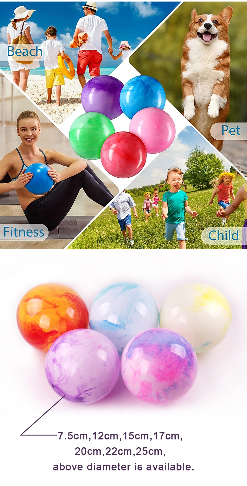 Wholesale Fashionable Gym Fitness Eco Friendly 20CM Small Mini Balance Ball Yoga Pilates Exercise Balls With Custom Logo