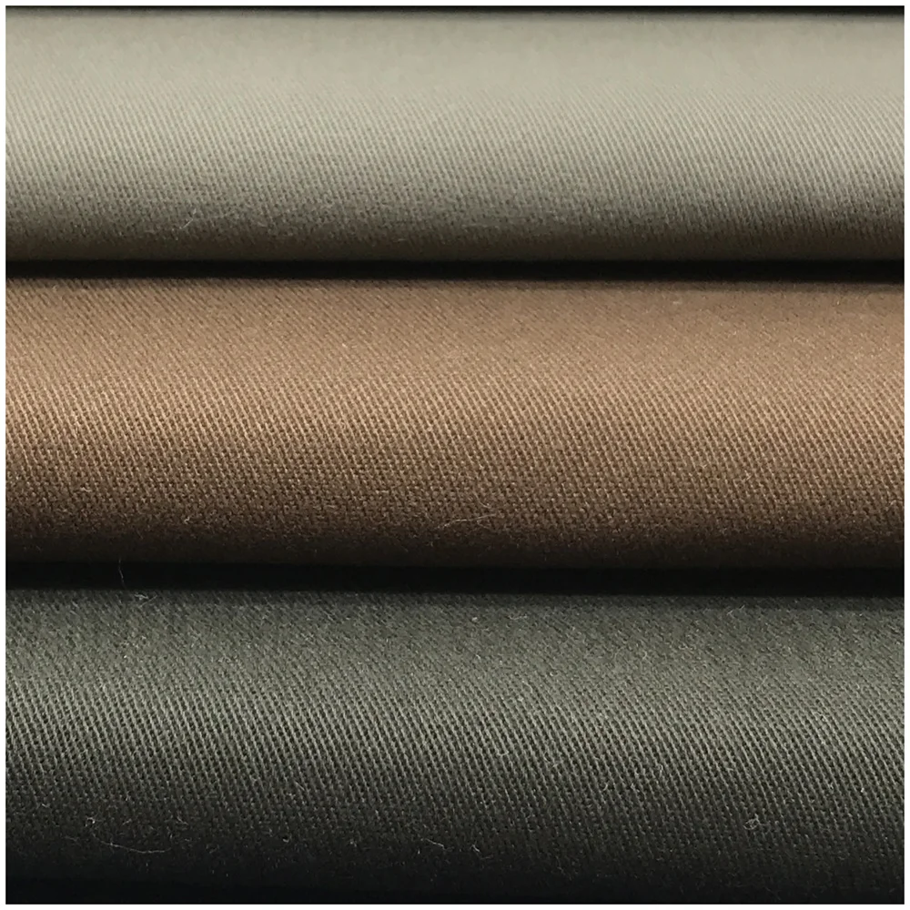 Ready Goods Wholesale Ring Spun 100 Cotton Yarn Dyed Spandex Cotton Fabric