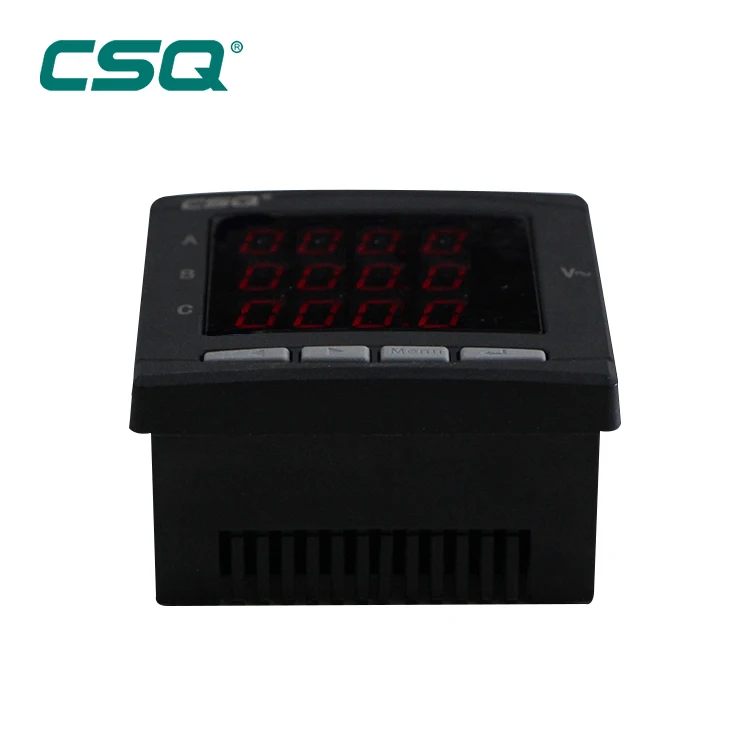 
Digital AC amp voltage check meter 220V CE 3 phase LED Display panel amperage and voltage meters manufacturer 