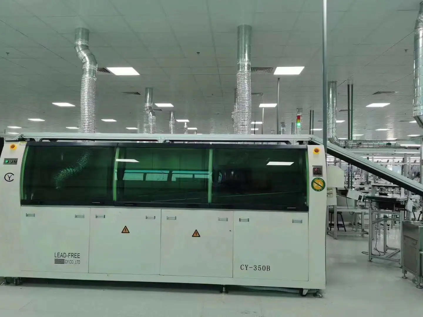 SMT Assembly Equipment Wave Soldering Machine Automatic Pcb Dip Soldering Machine