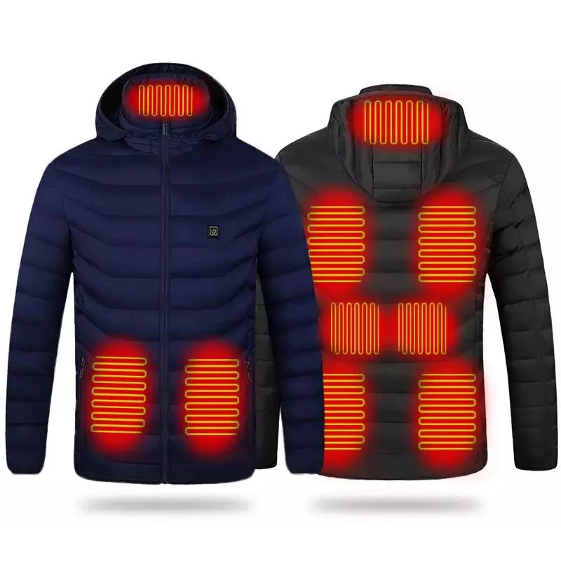 Зимняя унисекс 9 теплая куртка с подогревом