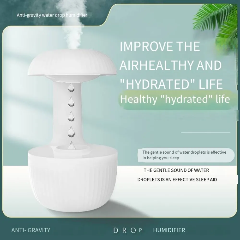 Anti Gravity Water Drop Aroma Diffuser Single Arm New Design Anti-Gravity Air Humidifier Yoga Diffuser