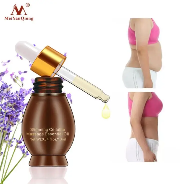 MeiYanQiong Slimming Massage Essential Oil Weight Loss Accelerating Fat Burning Promote Metabolism Slimming Waist Firming Body