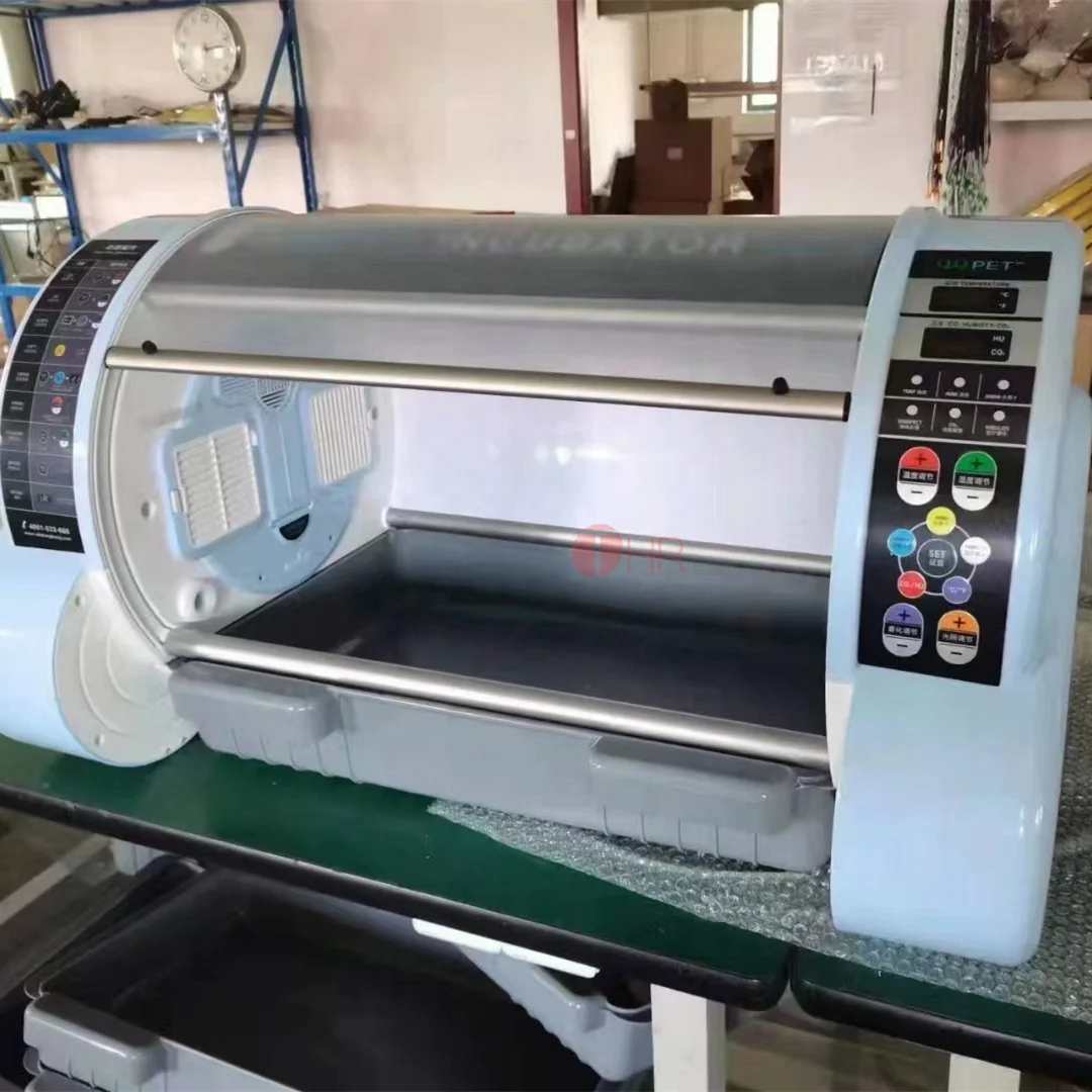 THR-1803 Veterinary Instruments Portable ICU Incubator Newborn Puppy Pet Incubator