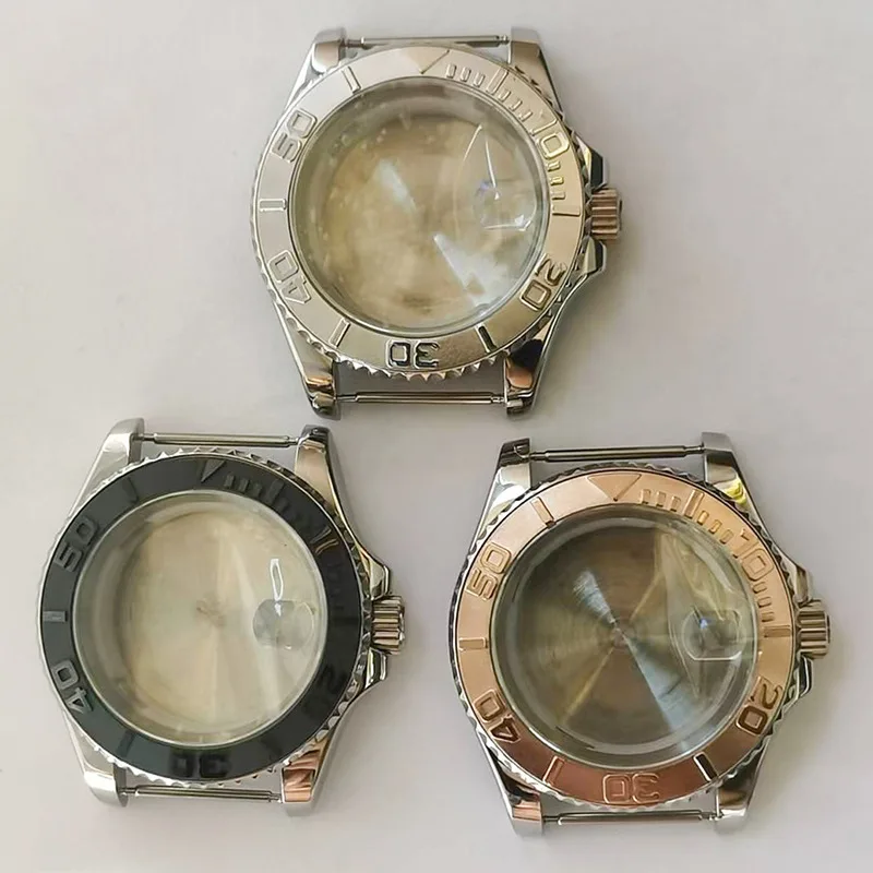 Markdown Sale custom Sapphire glass 316L stainless steel mechanical watch case for 2813 2815
