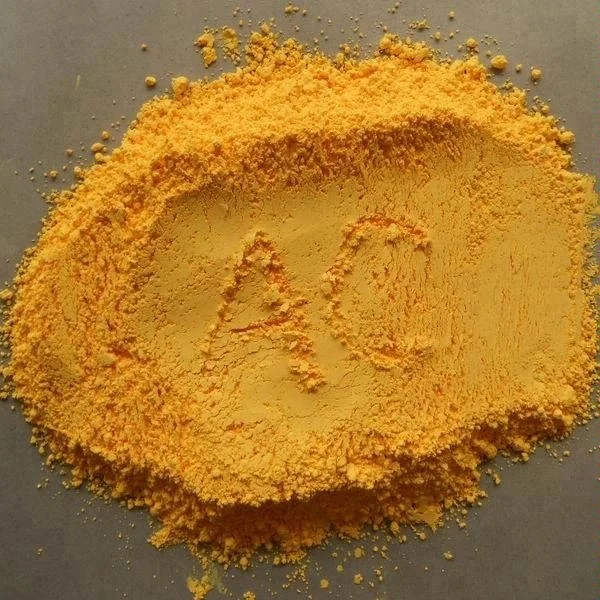 Химический порошок желтого цвета с азодикарбонамидом с MSDS