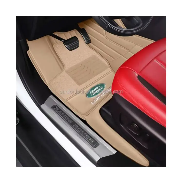 car leather mat Auto Accessories Interior Decorations Fit Best Double luxury car mats universal set for all car model
