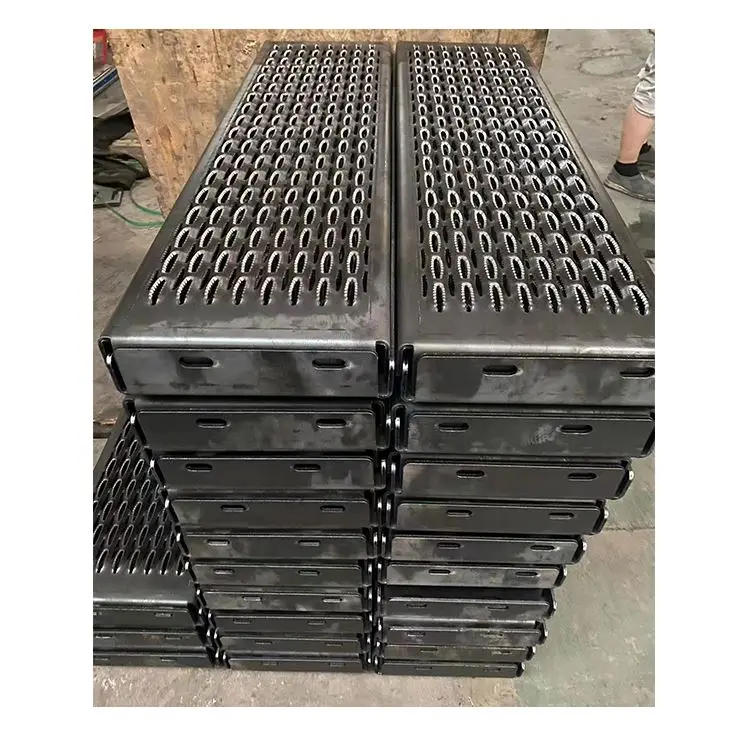 Factory Wholesale Rain Water Drain Grill Hot Dipped Galvanized Steel Grating Stainless Steel Gratings Flat Serrated Bar Grating