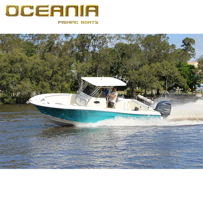High quality 32ft fiberglass luxury yacht can be outboard version or diesel inboard version1