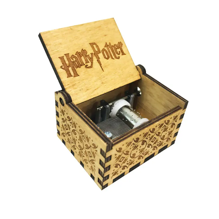 Деревянная музыкальная шкатулка ручной