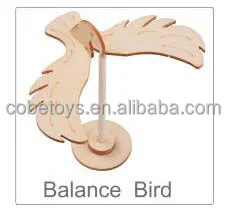 DIY toy balance bird  Kids Science Experiment STEM toys educational