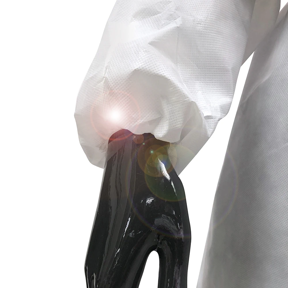 New Hot Selling Professional Non Woven Disposable Clothing White Level 1 Aami Gown For Adult
