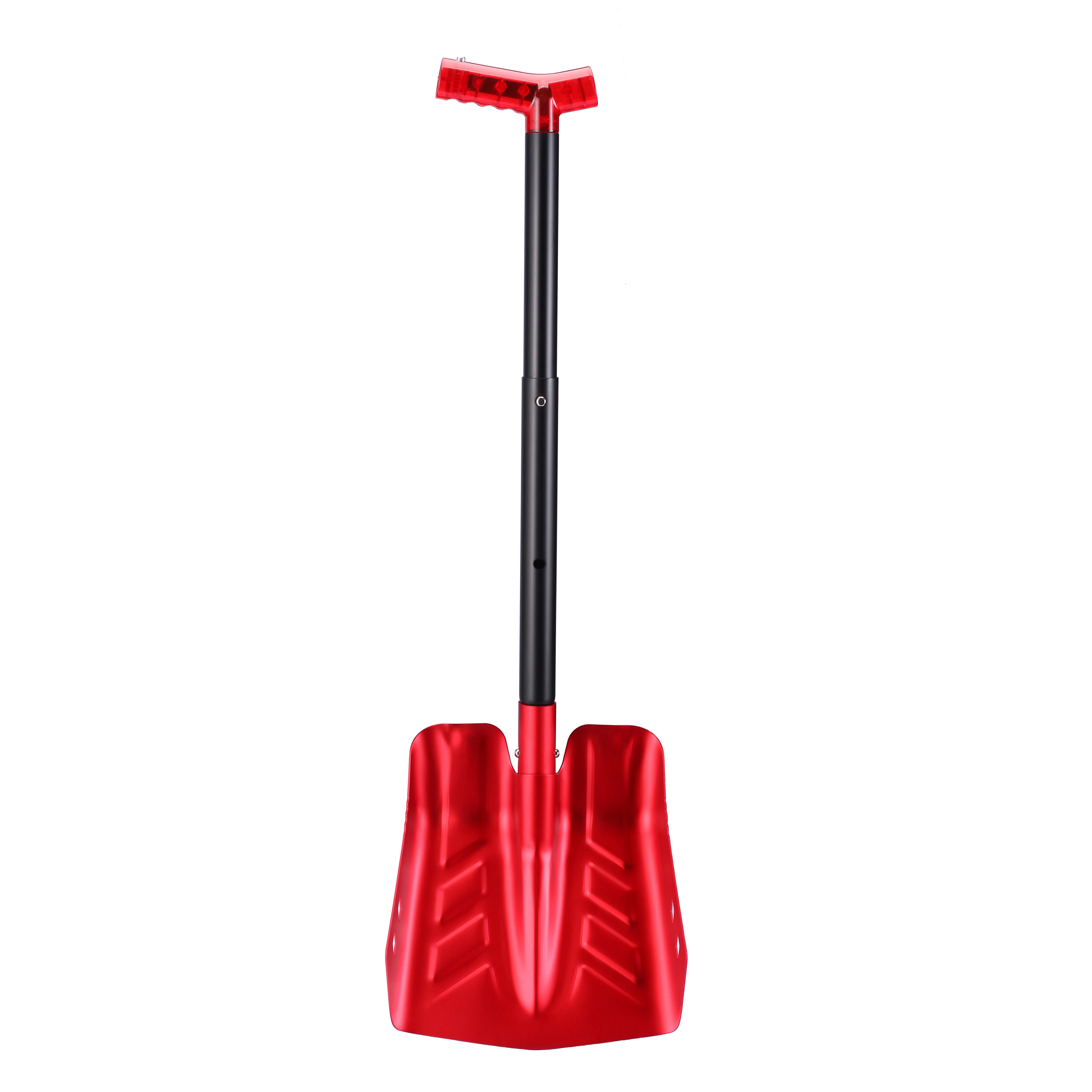 515 Portable Telescopic Aluminum Utility Car Adjustable Extended Edition Snow Shovel include Saw