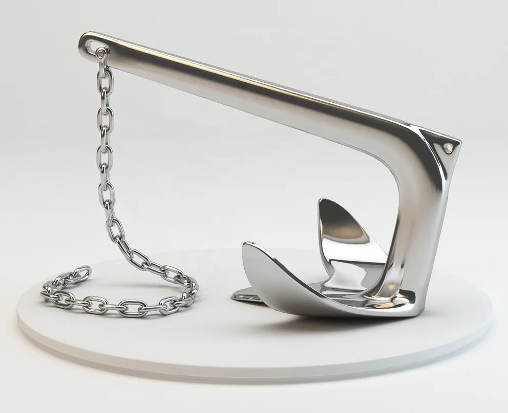 40kg AISI316 Stainless Steel Boat Marine Bruce Cast Anchor for sale