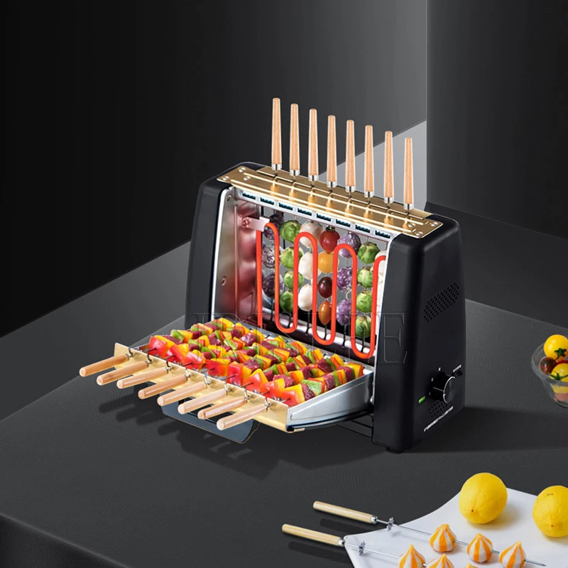 Vertical Multifunctional Chicken Kebab Grill Shawarma Machine Electric Indoor Broiler Grill