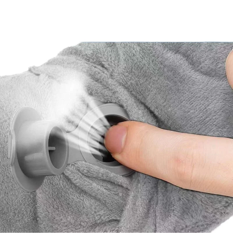 Portable U-Shaped Inflatable Travel Pillow with Pump PVC Filling for Airplane Train Car or Office Use