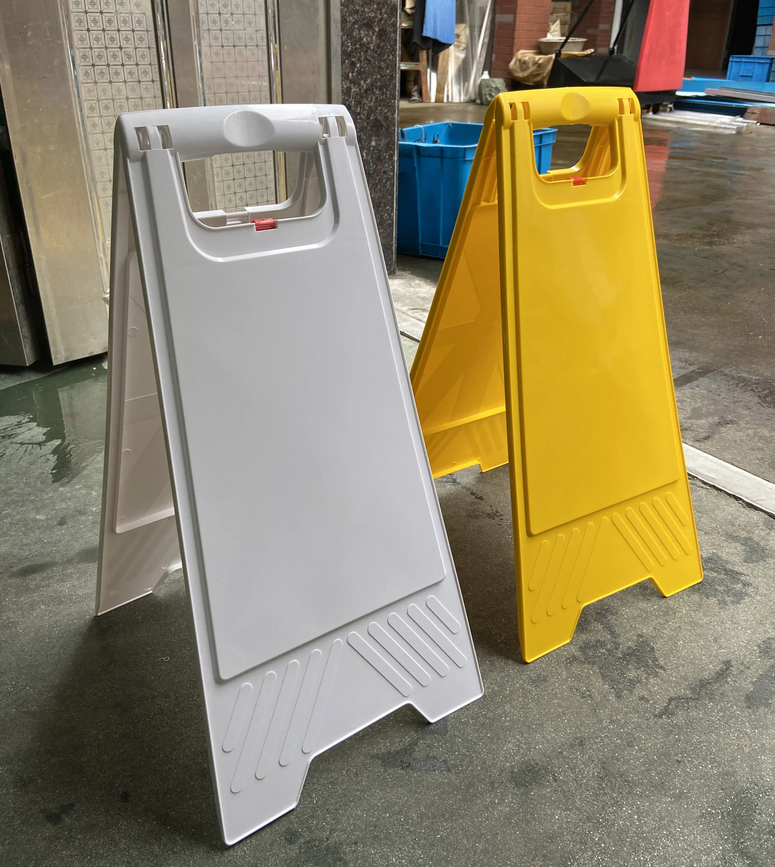 
Good quality A type floor caution warning sign 