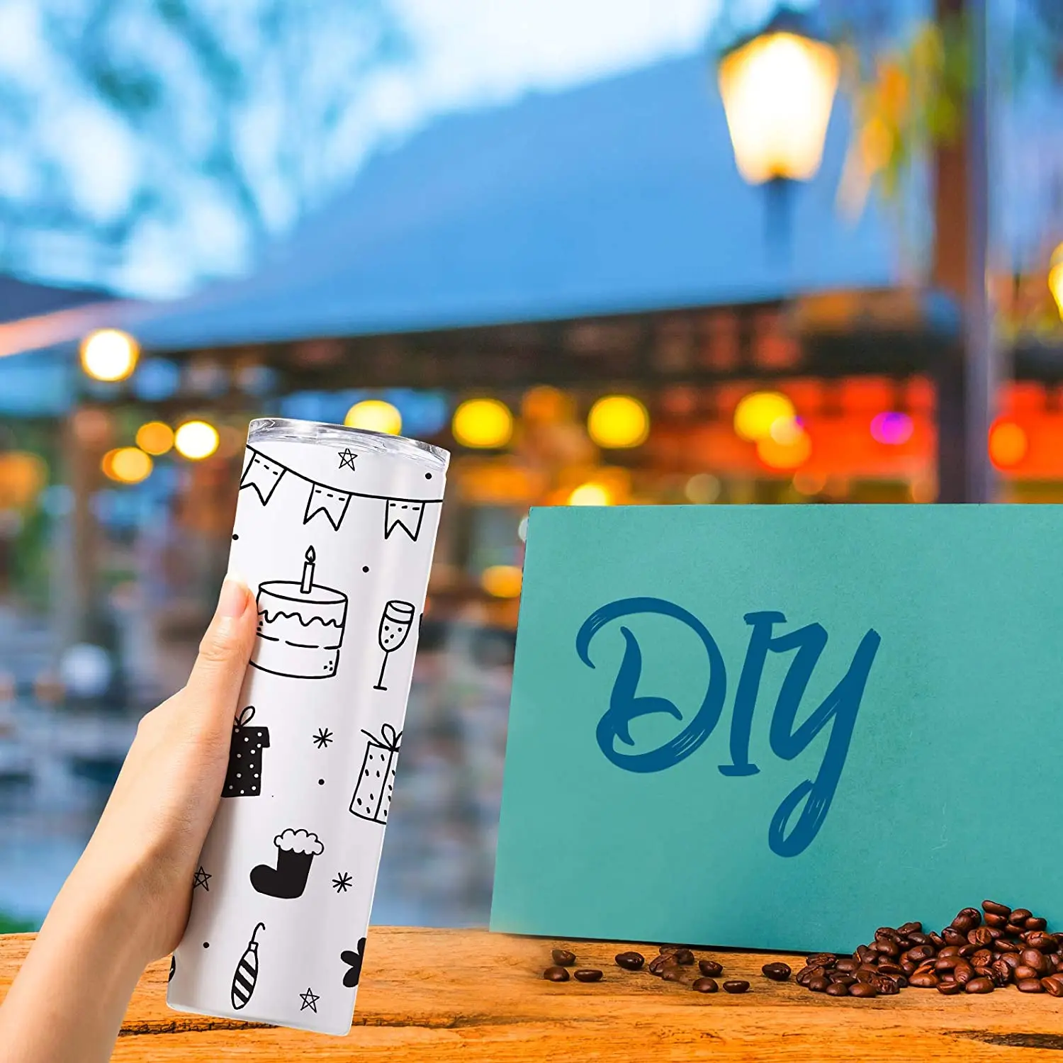 sublimation 20oz skinny tumbler blank straight stainless steel tumbler sublimation blanks