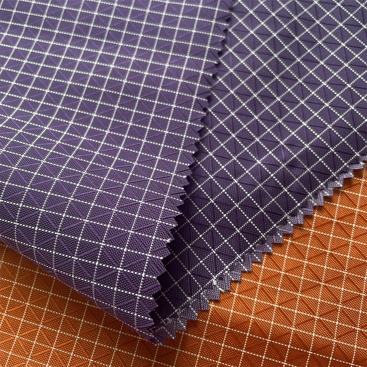 200D Nylon cross diamond UHMWPE Oxford water repellent fabric with PU Coating