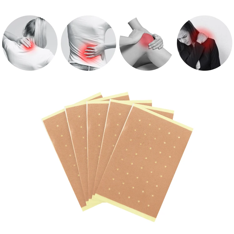 New Product Herbal Pain Patch Chinese Capsicum Plaster With Far Infrared Medicated