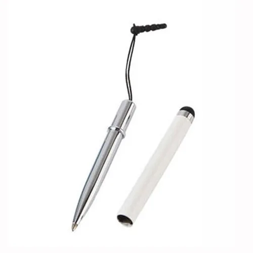 Wholesale Pocket 2 in 1 Mini Stylus Pen with Ball Pen