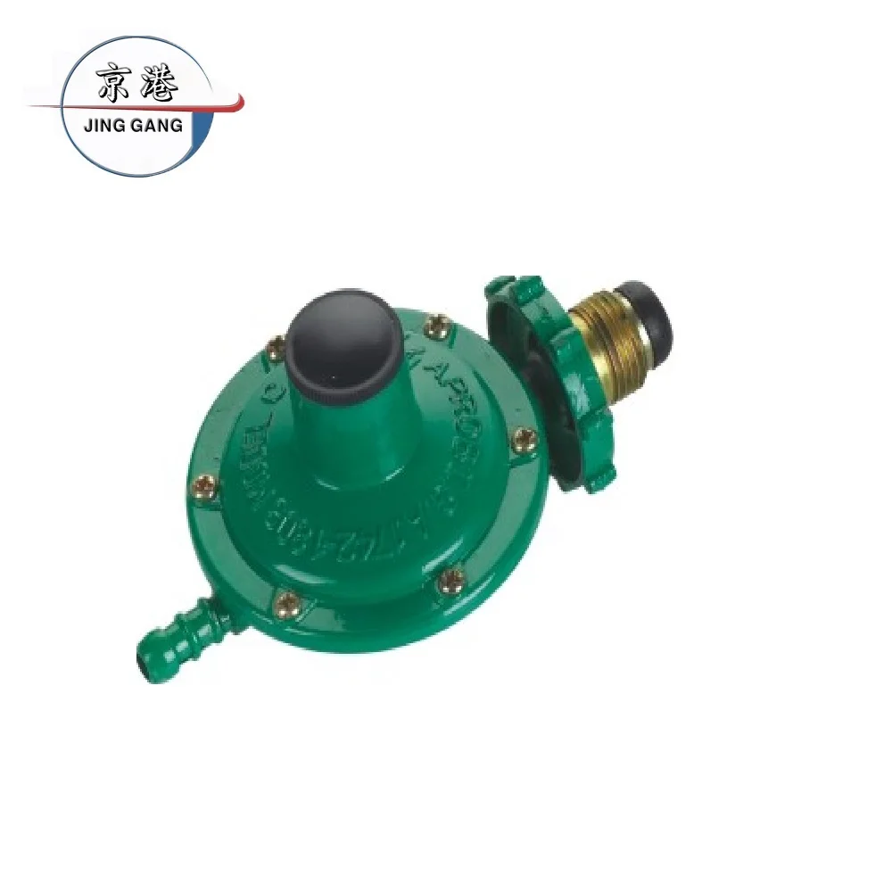 Aluminium LPG gas regulator with leak detector