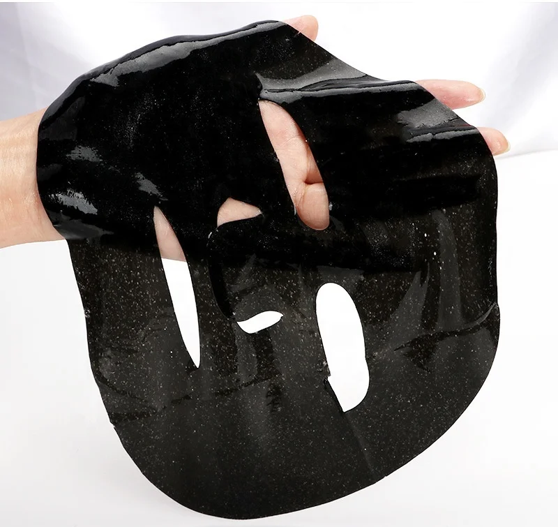 100% Natural Mask Sheet Custom Black Collagen Face Mask for Skin Clean