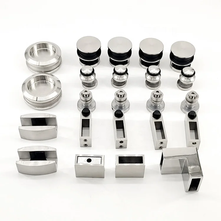 Stainless Steel Sliding Door Shower Hardware Glass Shower Door Fittings Manufacturer