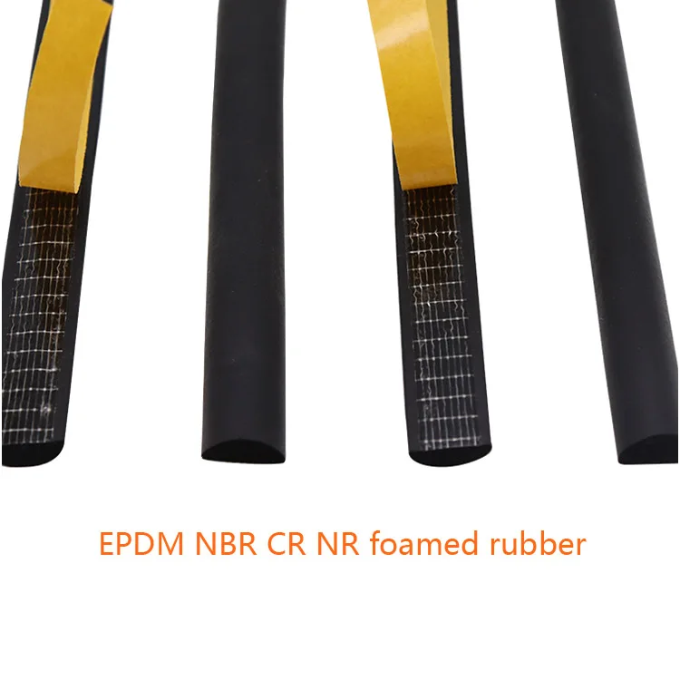 Лента Уплотнительная из пенополиуретана и резины для защиты от ветра и пыли