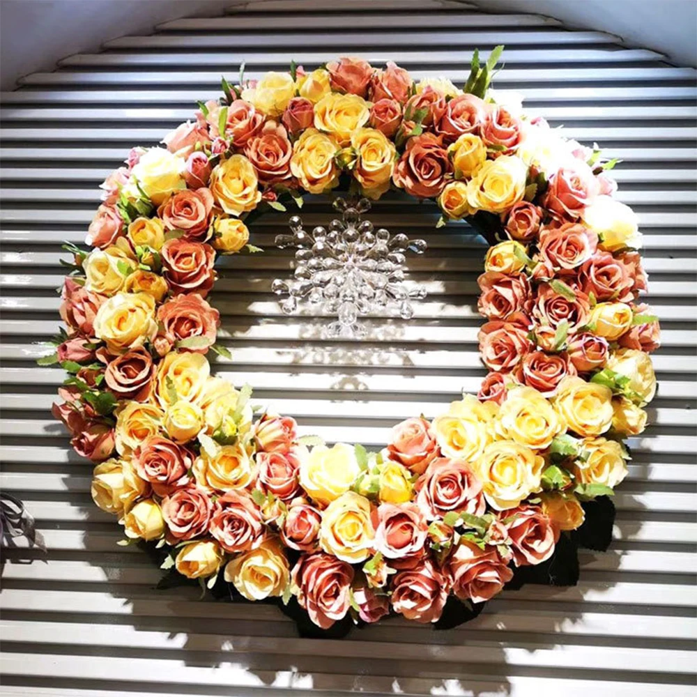 INUNION Hot Sales Round Foam Flower Mud Plastic Frame Suction Cup High-Density Floral Foam