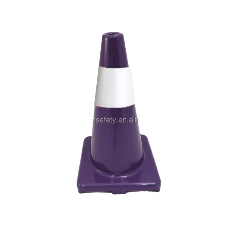 50cm,75cm,100cm mini traffic cones purple traffic cones