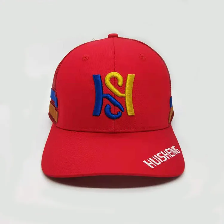 Custom High Profile Australian Country Trucker Caps,2 Side Stripe Mesh Trucker Cap,Striped Trucker Hat