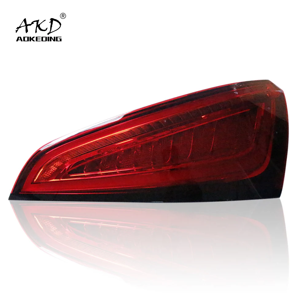AKD Car Tail Lamp for Audi Q5 2008-2018 LED Light Rear Fog Highlight Reversing Turn Signal