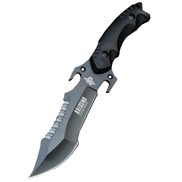 
Handmade Damascus Cold Steel G10 Fiber Hunting Knife Fixed Blade 7ce13mow Straight Survival Knives tactical camping army knife 