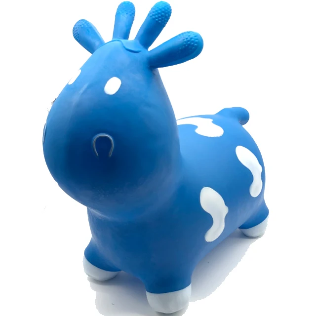 
Hot sale Gifts Pvc Inflatable Colorful Painting Animals Jumping Toys For Kids 