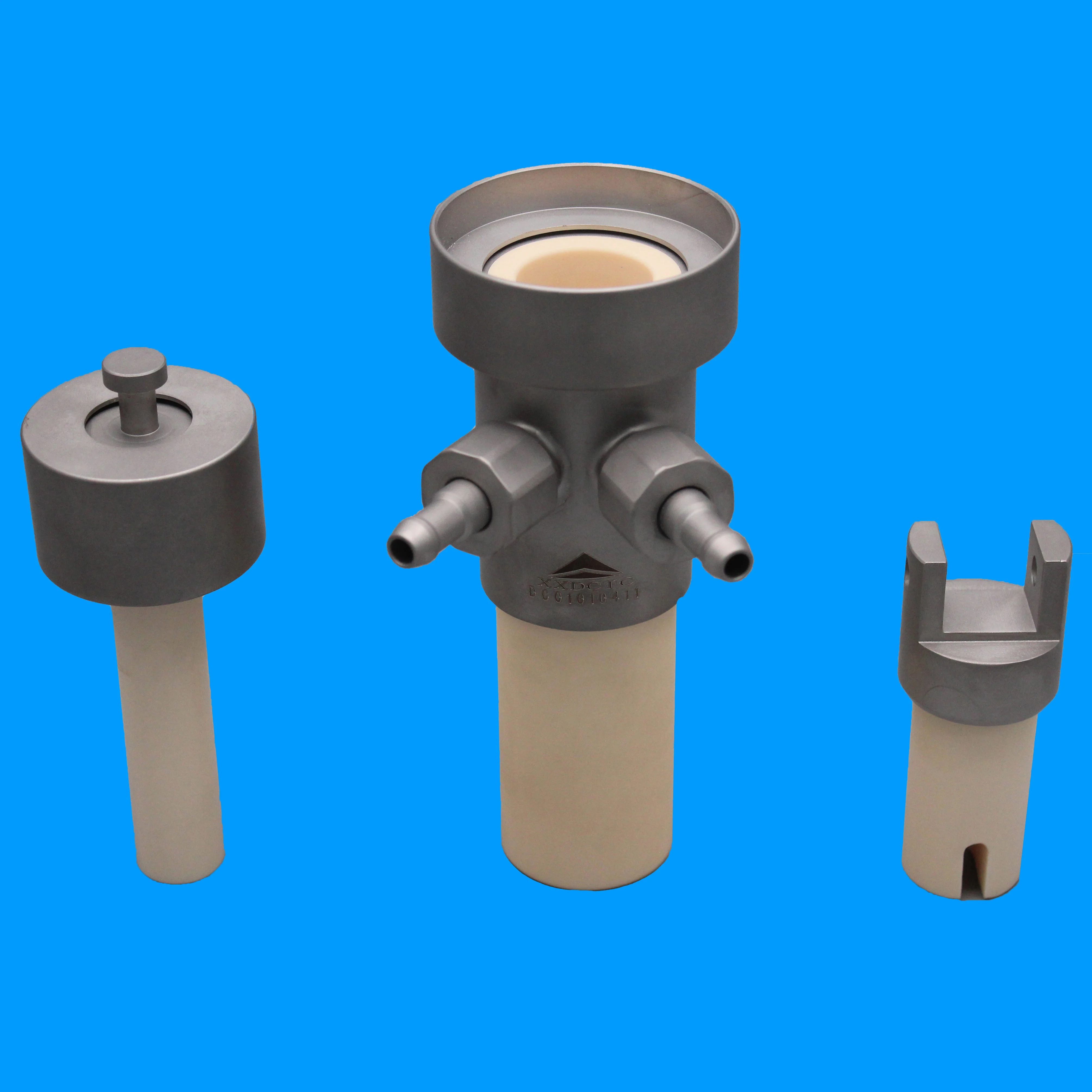 High Polished Precise Alumina Zirconia Ceramic Pump Thereaded Rod Bar Plunger