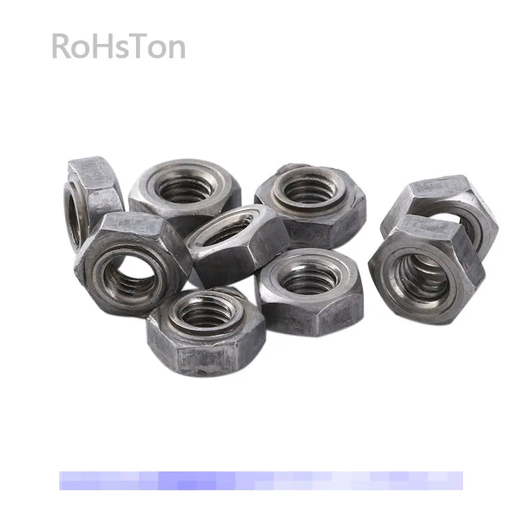 DIN929 Carbon Steel Three Point sopt Solder Point Hex Welding Nut
