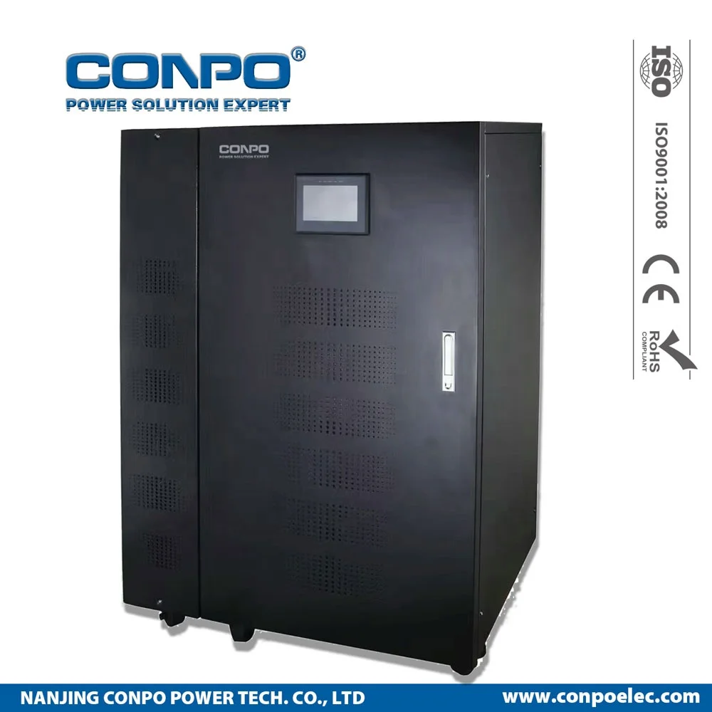 PRT-40KVA/32KW three phase Online UPS Transformerbase double conversion 3Phase Inverter backup time 5, 10, 15, 30 mins autonomy