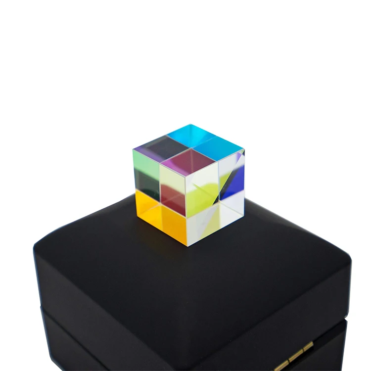 2022 new style high quality intelligence colorful corner optical prism cube for kids