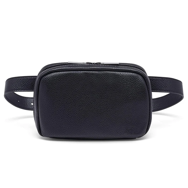 Custom Travel Leather Diabetes Belt Bag for Insulin Pens