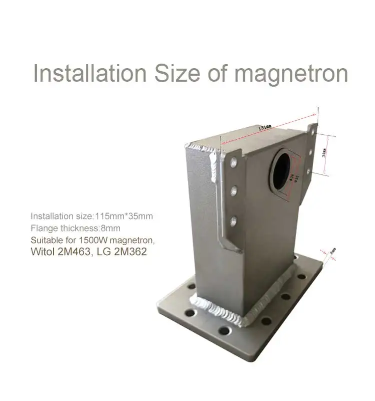 Аксессуары waveguide алюминиевая направляющая сигнала для микроволновки
