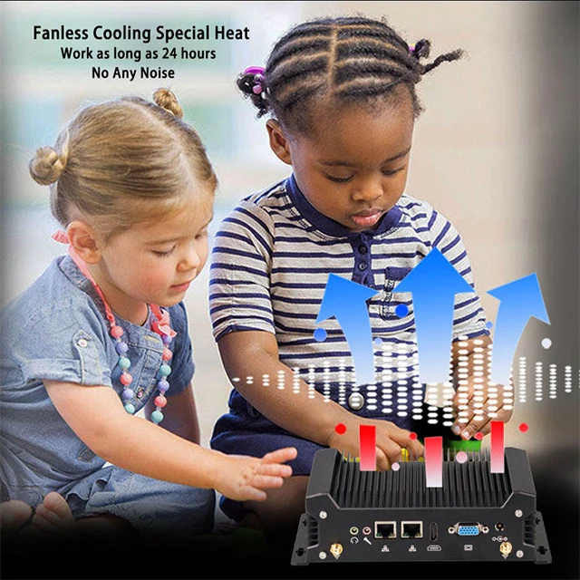 Mini Computer Intel Core i7 4650U 8GB 4 USB 3.0 U Industrial Mini PC