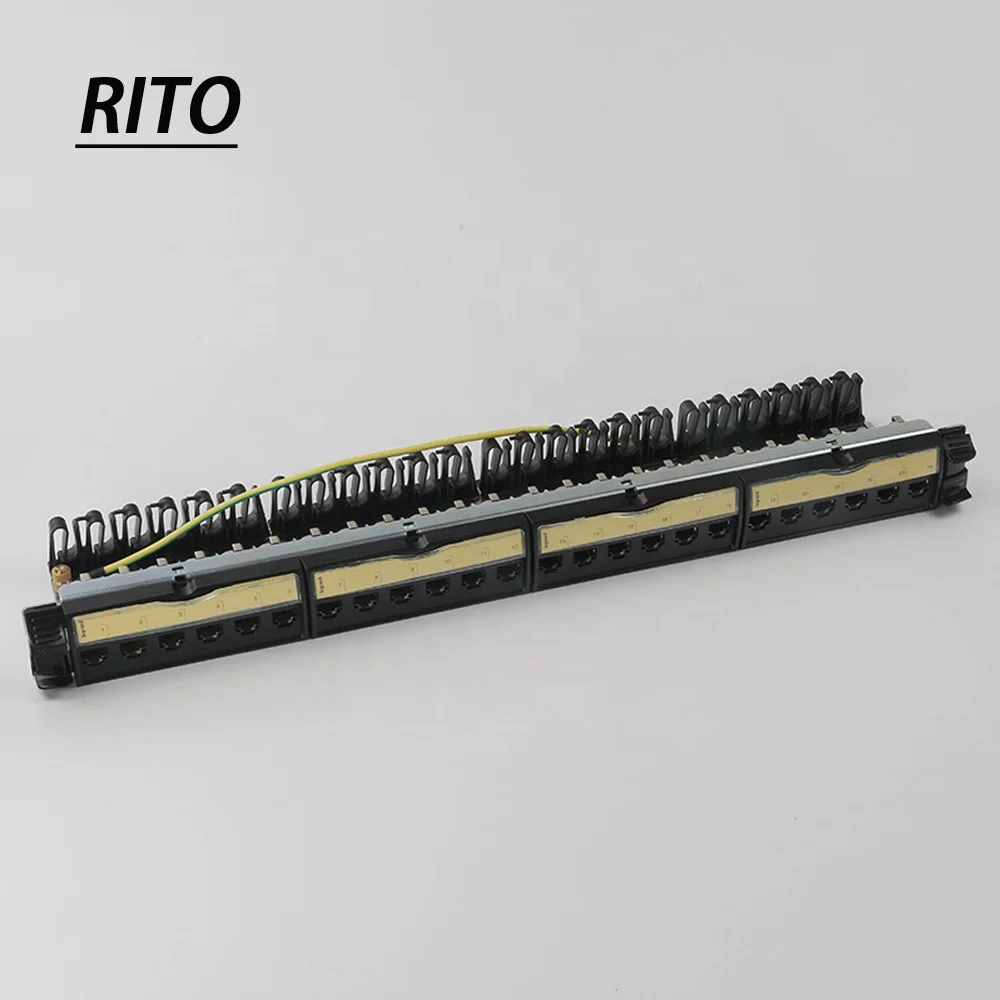  STP FTP cat6 cat6a legrand keystone jack Модульная Розетка без инструментов загруженная пустая патч-панель с 24 портами управлением защелкивающимся